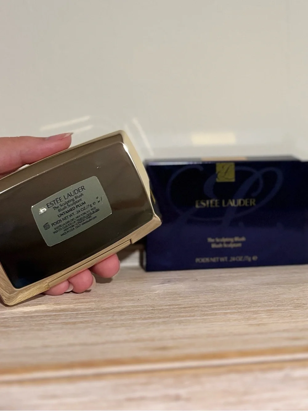 🆕 NIB Untamed Plum Estée Lauder Sculpting Blush With Brush